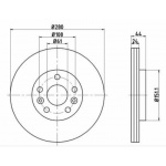 Tarcza hamulcowa BS7259