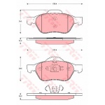 Klocki hamulcowe RENAULT GDB1687
